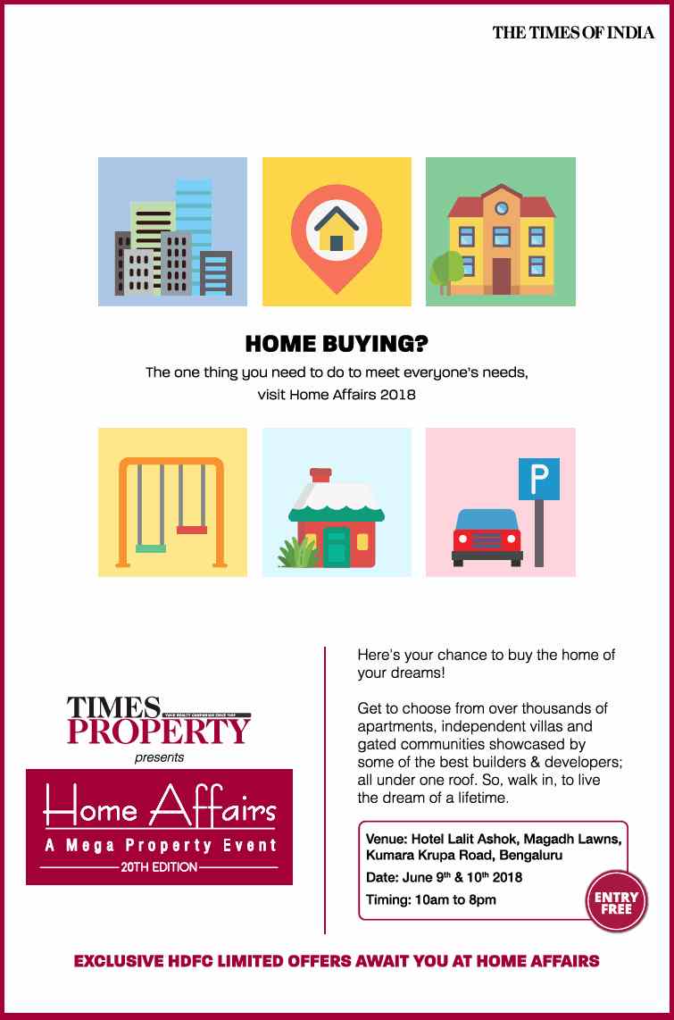Times Property presents Home Affairs 2018 in Bangalore
